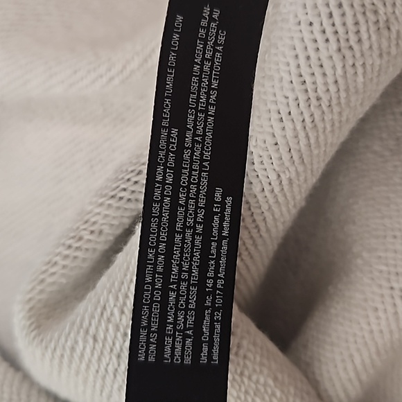 Free People Movement Half Time Printed Hoodie Navy NWOT - Picture 8 of 9